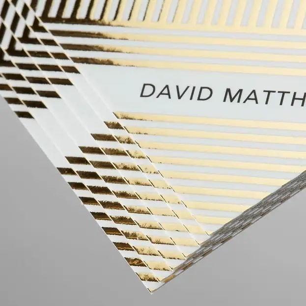Foil Business Cards