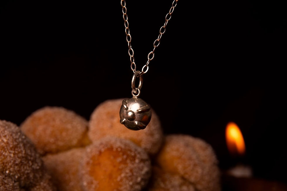 charmDije pancito de muerto pan día de muertos