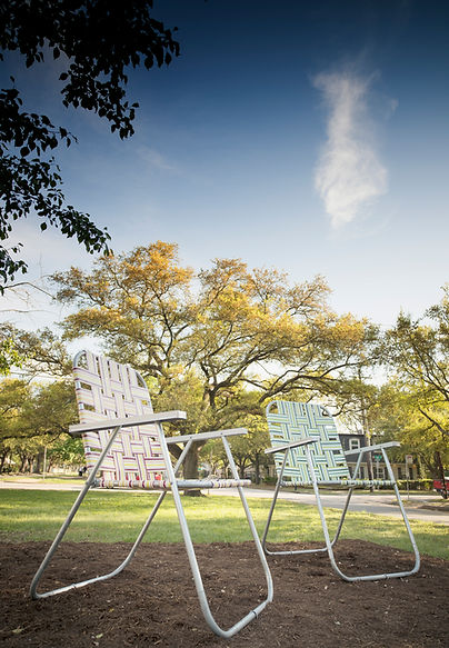 Paul Kittelson, True North 2014, "Lawn Chairs"