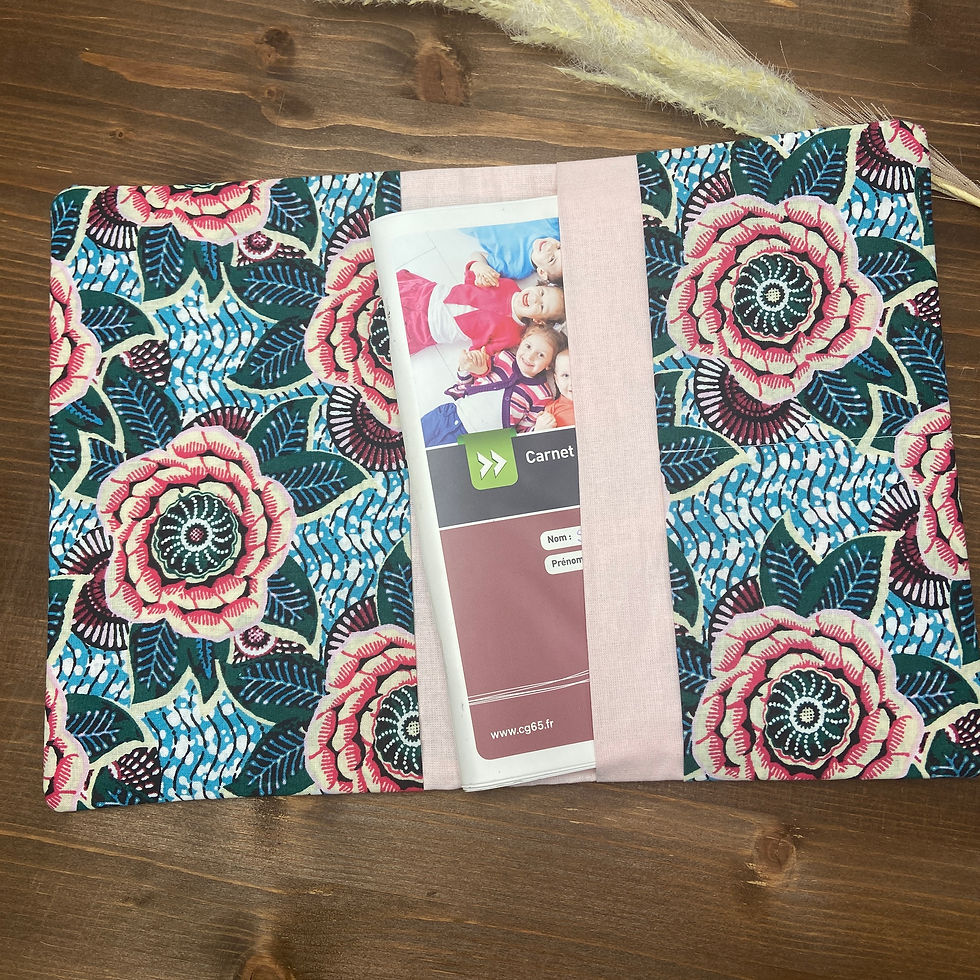 Pochette nomade fait main les caprices de Sarah