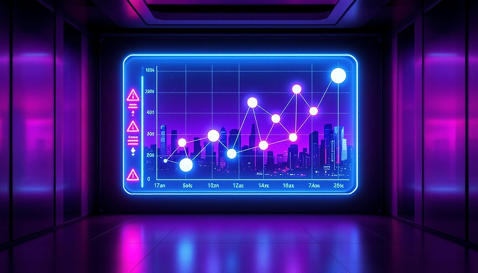 a futuristic graph