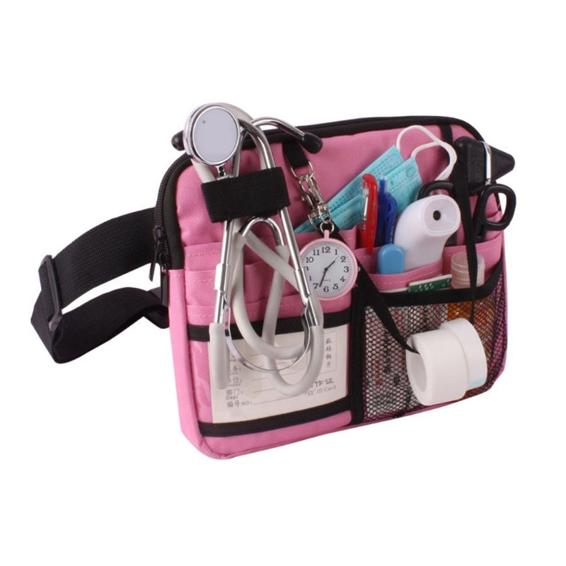 Thumbnail: Nurse Fanny Pack Nurse Storage Bag Medical Multi Compartment Nurse
