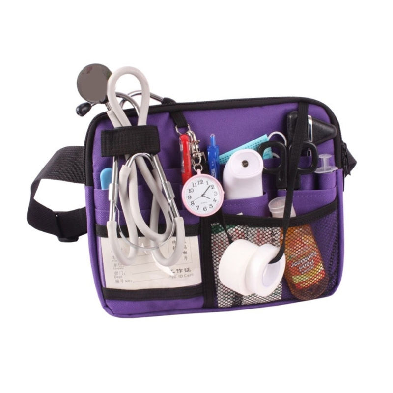Thumbnail: Nurse Fanny Pack Nurse Storage Bag Medical Multi Compartment Nurse