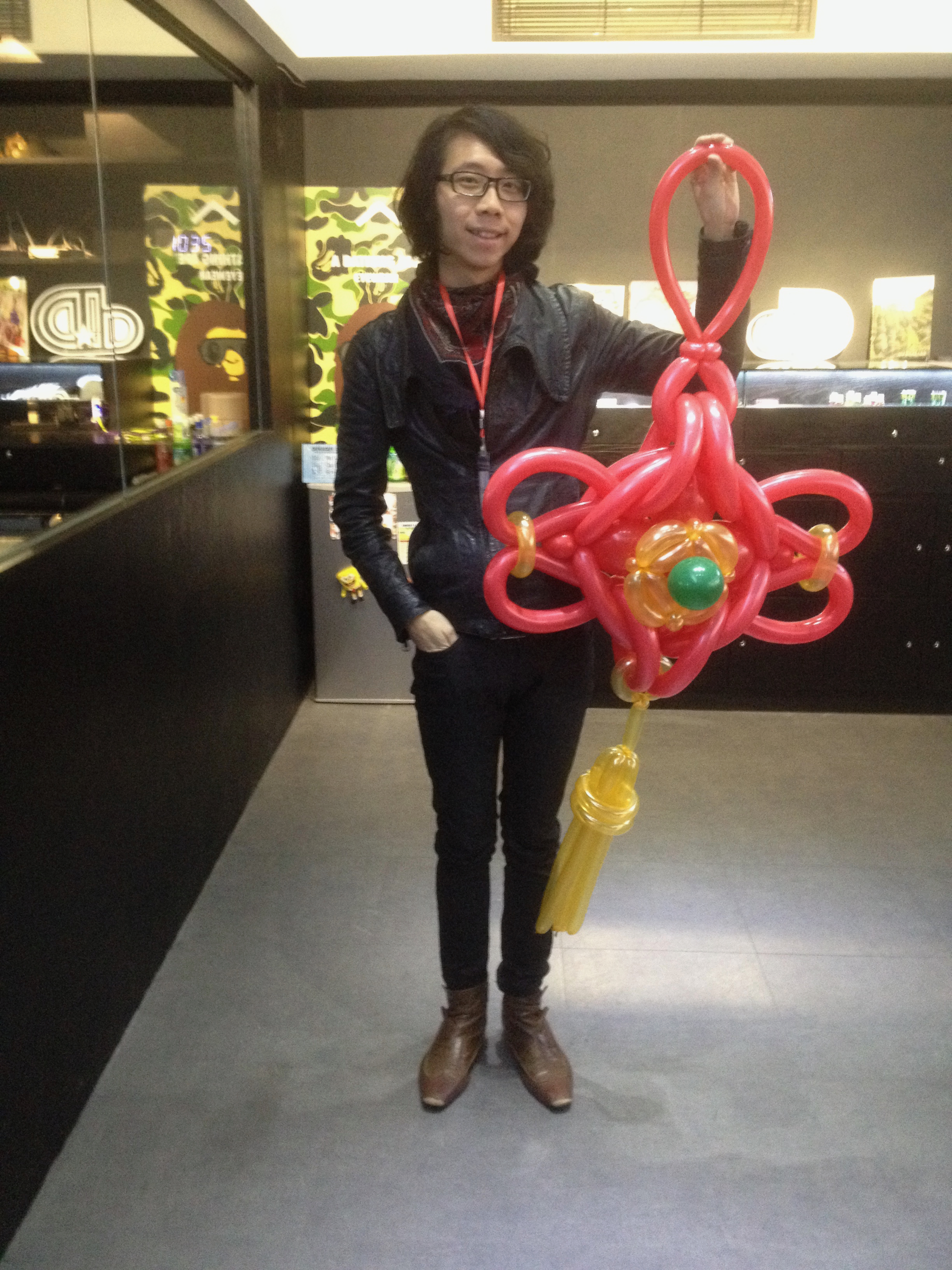 Magician Scarlet Balloon Decor 052