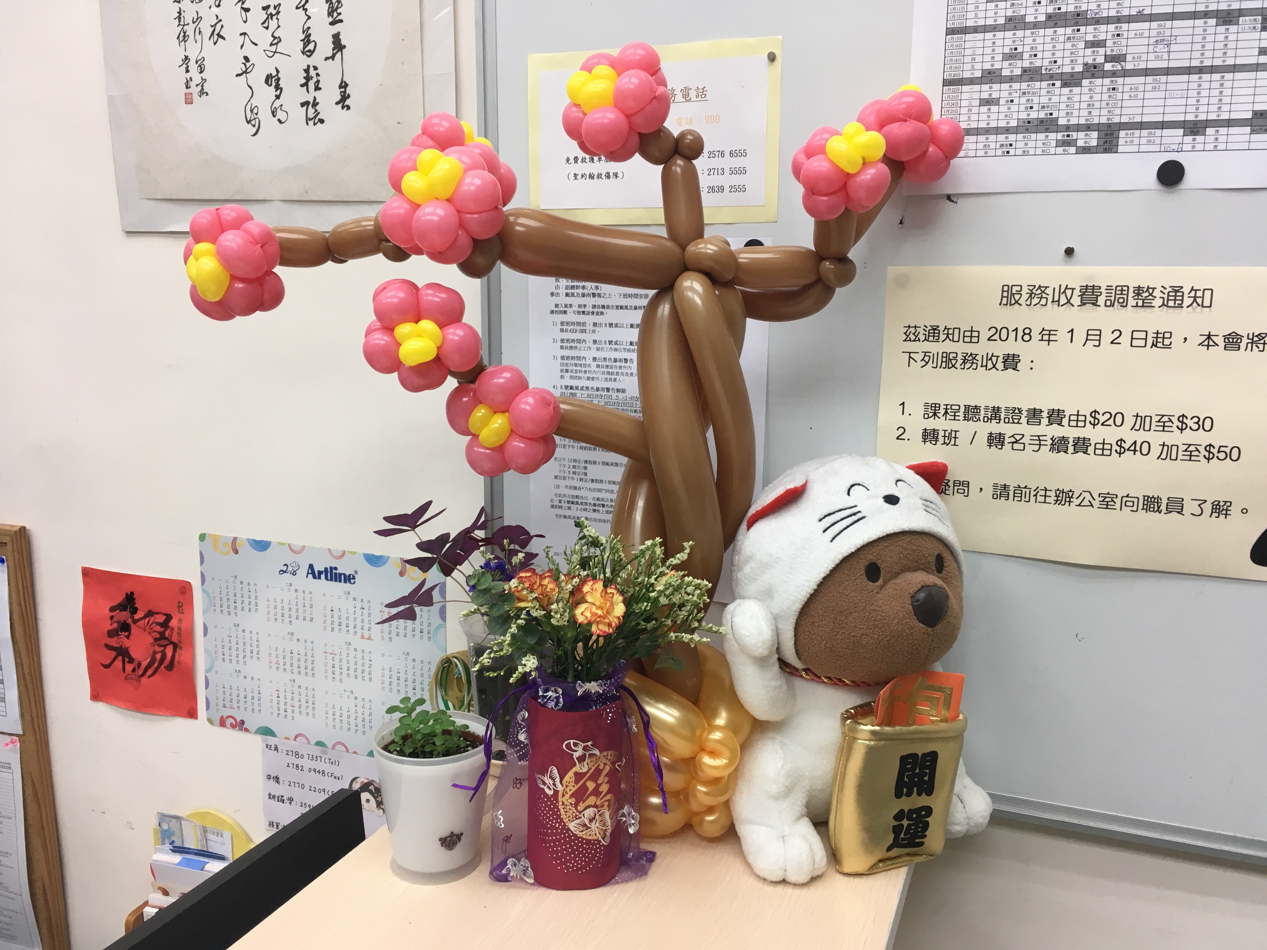 Magician Scarlet Balloon Decor 048