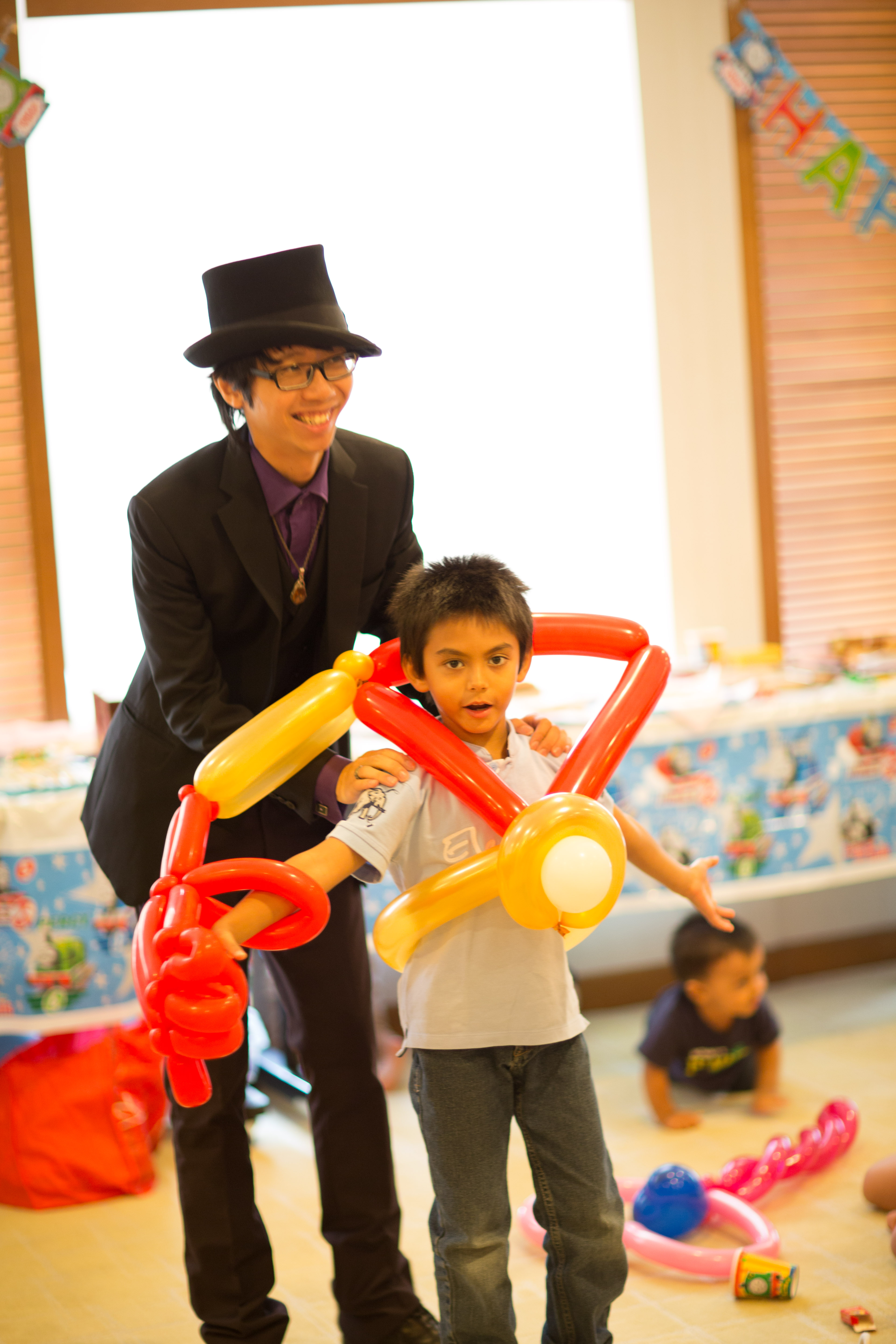Magician Birthday Magic Balloon 083