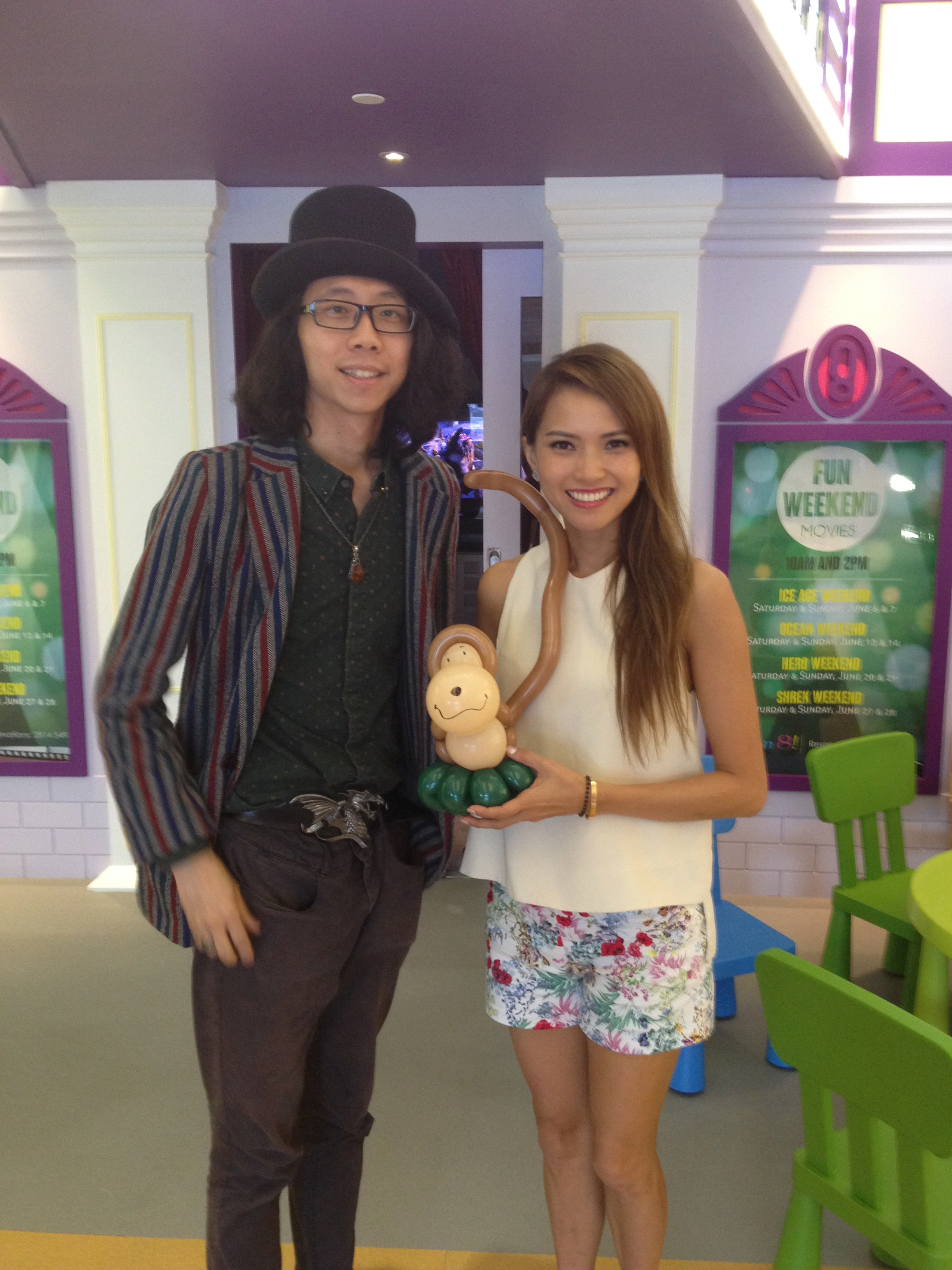 Magician Birthday Magic Balloon 078