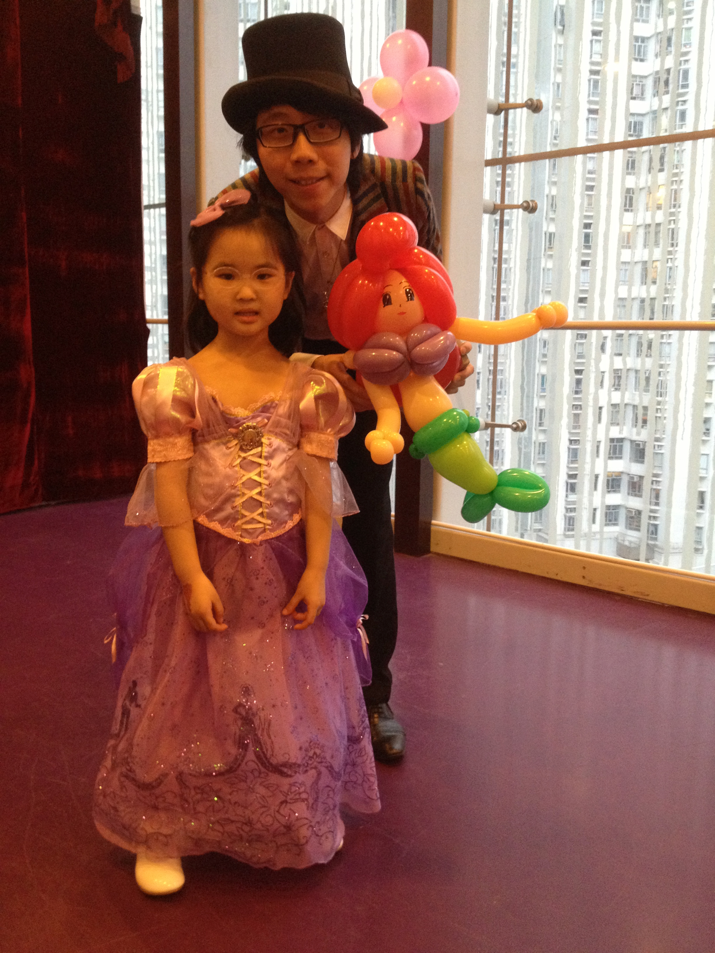 Magician Birthday Magic Balloon 085