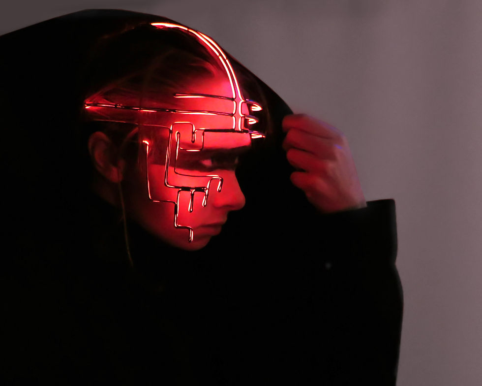 Bionic EL Wire Mask