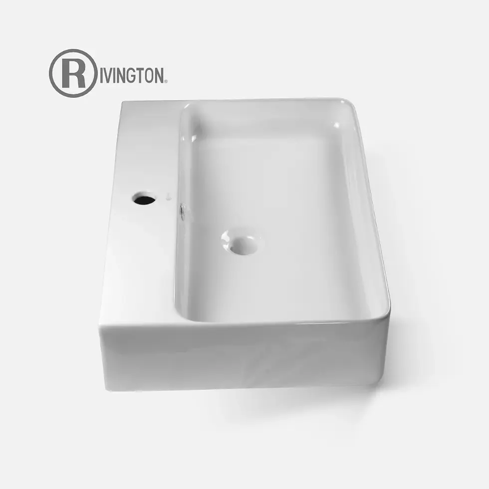 Lavabo đặt bằn RVT-404 mặt ngang