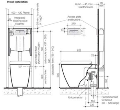 Hình thu nhỏ: Caroma Cube Invisi TM Series II Wall Faced