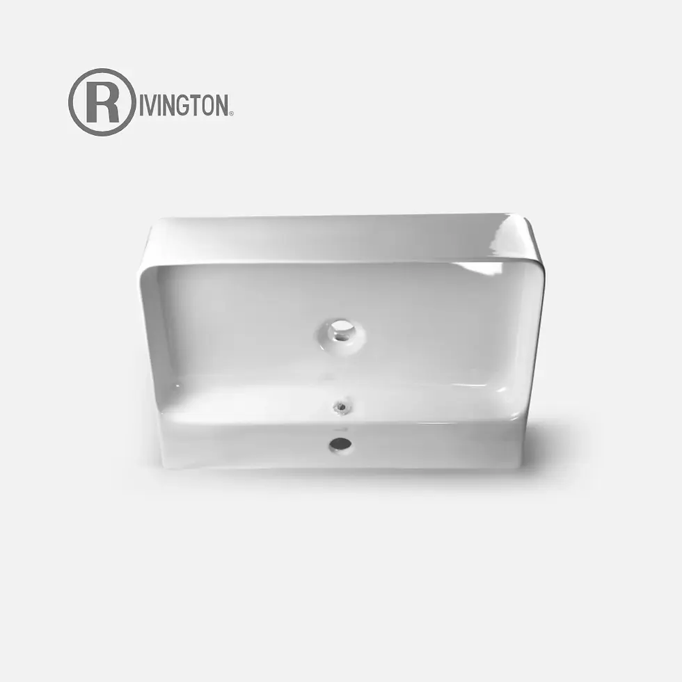 Hình thu nhỏ: Lavabo đặt bằn RVT-404 mặt đứng