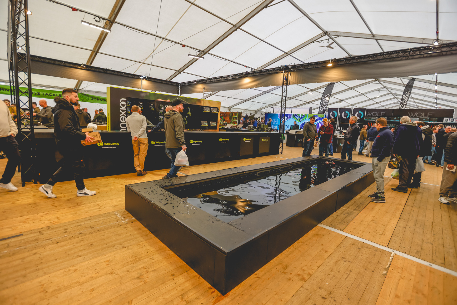 Exhibition Stand Pond – Custom Water Feature Hire for Exhibitions
