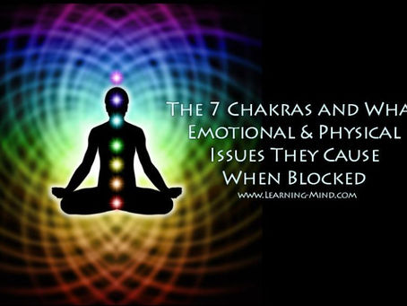 The 7 Chakras and What Emotional & Physical Issues They Cause When Blocked