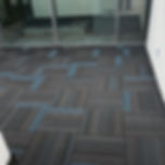 Alfombra Modular Moderna Parkway Azul 2