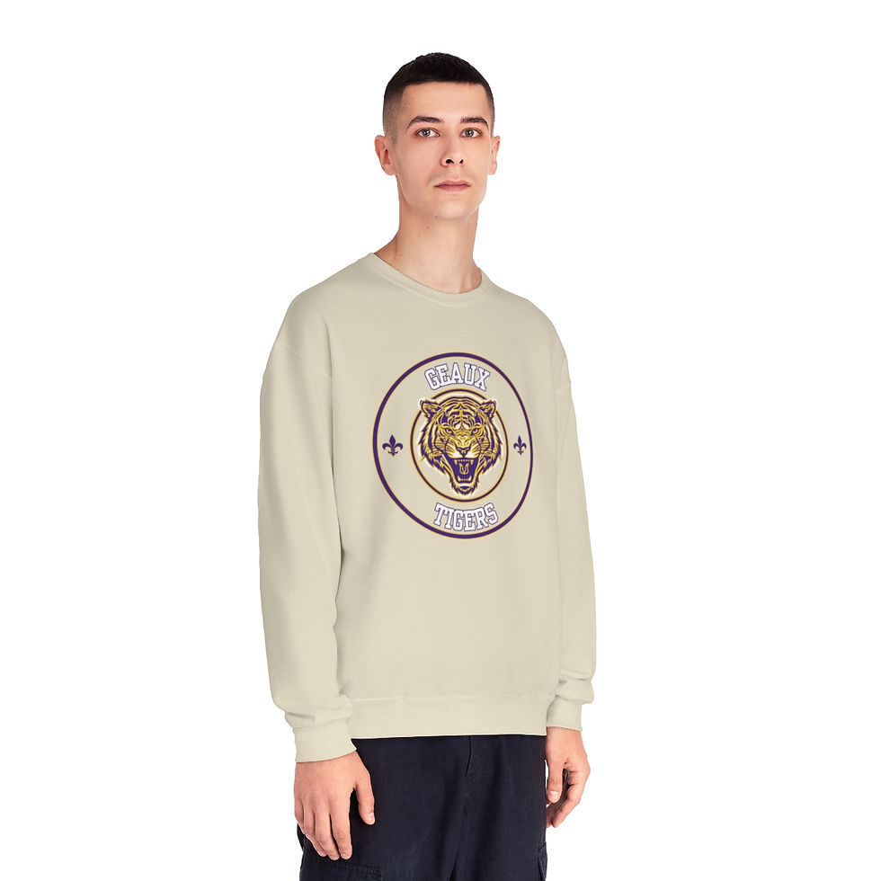 Thumbnail: Geaux Tigers Jerzees NuBlend® Crewneck Sweatshirt