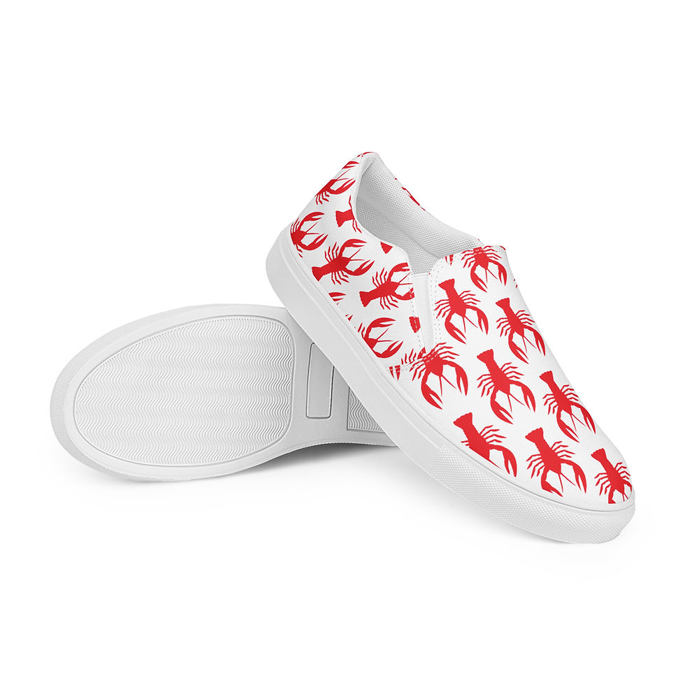 Thumbnail: Crawfish Men’s slip-on canvas shoes