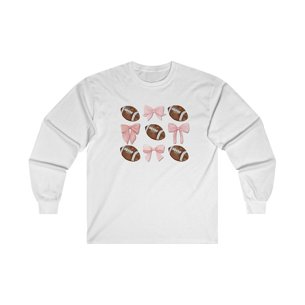 Thumbnail: Cheer Bows Ultra Cotton Long Sleeve Tee