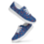 Thumbnail: Ole Miss Rebels Floral Women’s Canvas Tennis Shoes