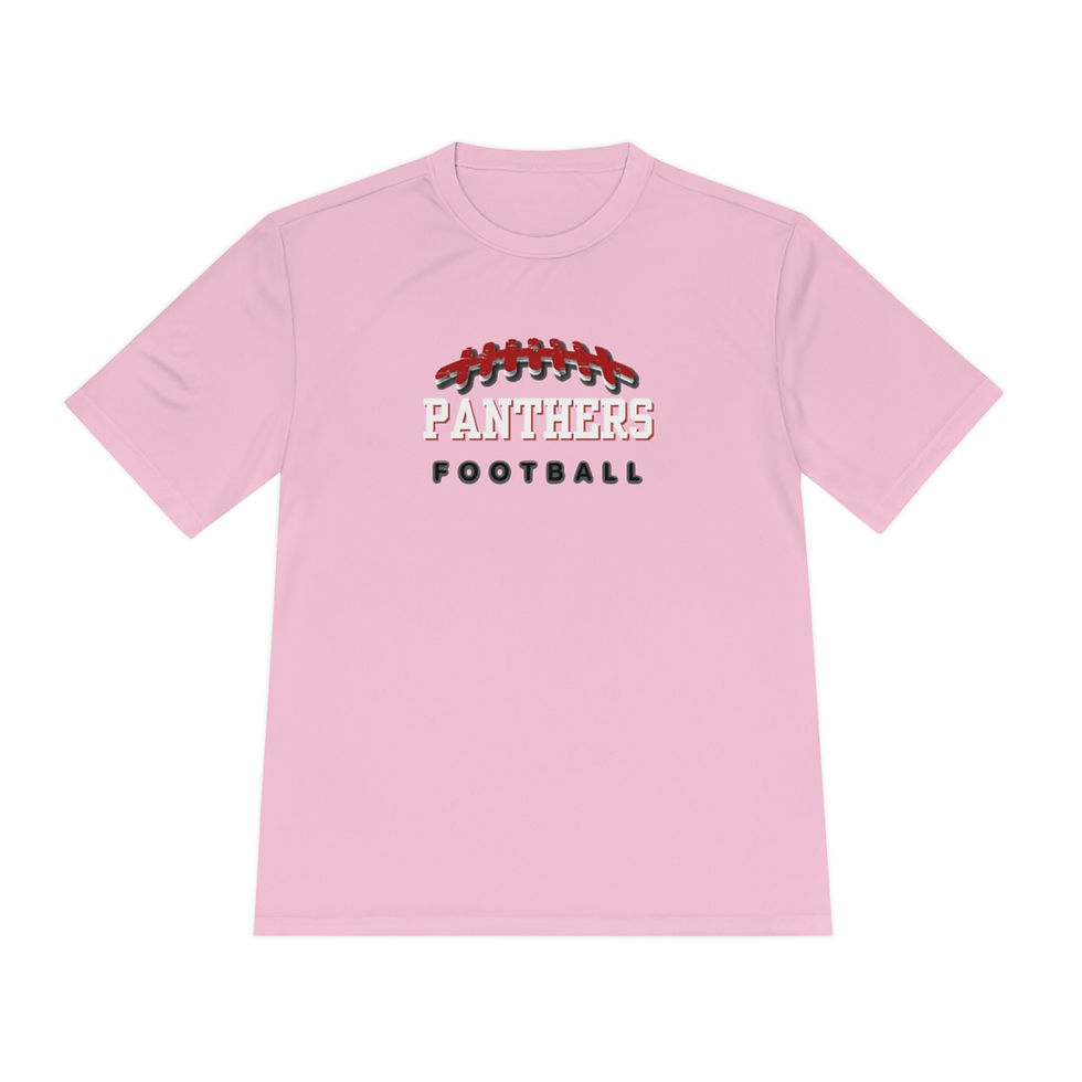 Thumbnail: Panthers Football - Dry Fit Style Unisex Tee