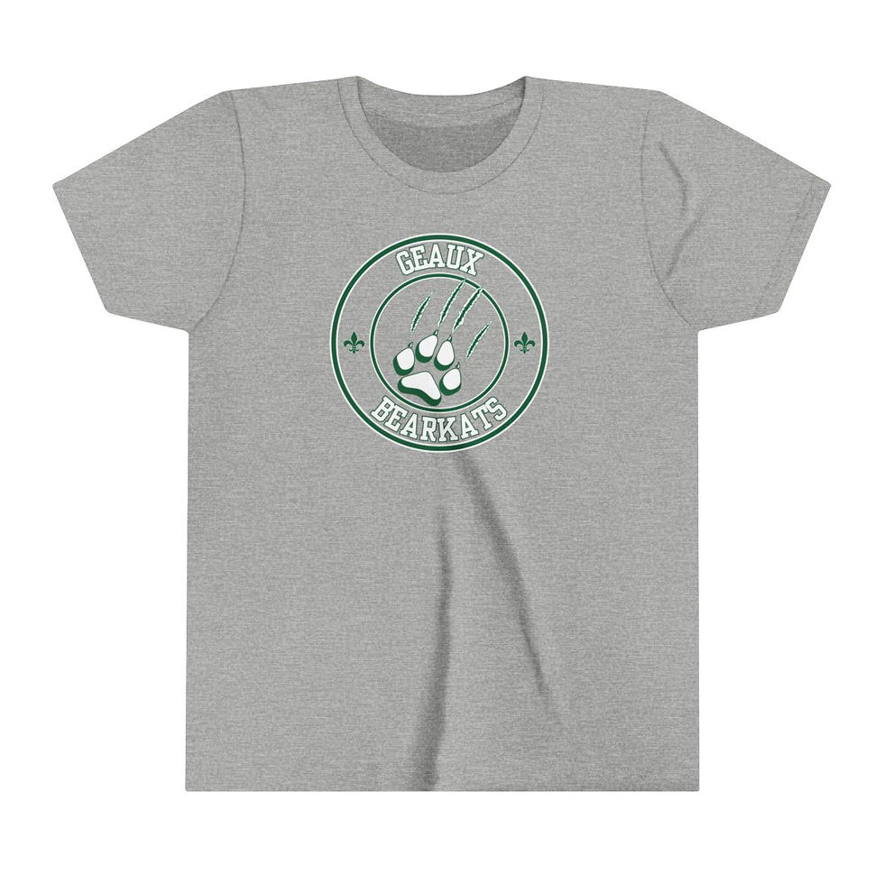 Thumbnail: Geaux Bearkats Bella Canvas Youth Short Sleeve Tee