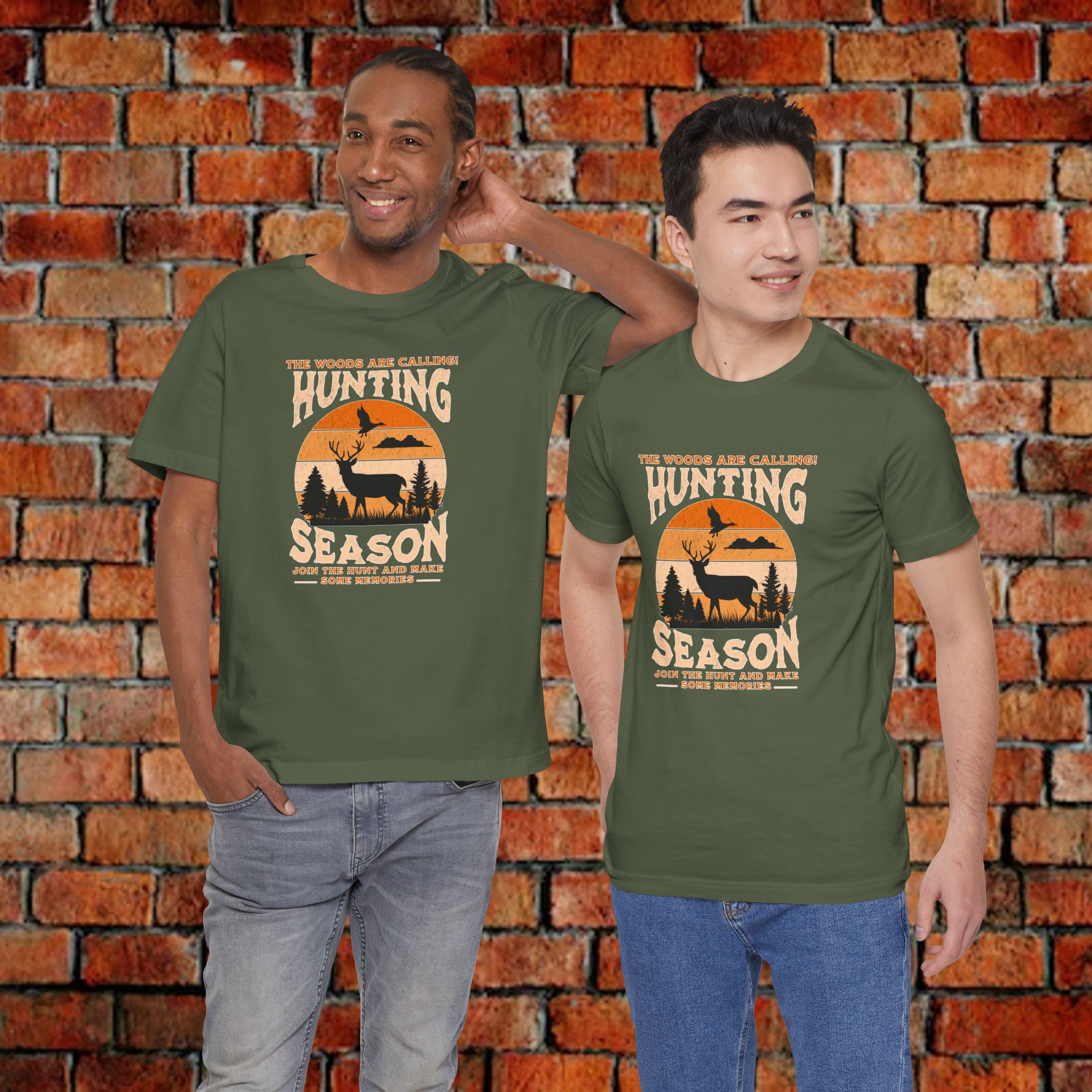 LAWFF Hunting Season Memories Bella Canvas Unisex T-Shirt