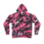Thumbnail: CTC Signature Crawfish Camo Pattern PINK Athletic Hoodie 