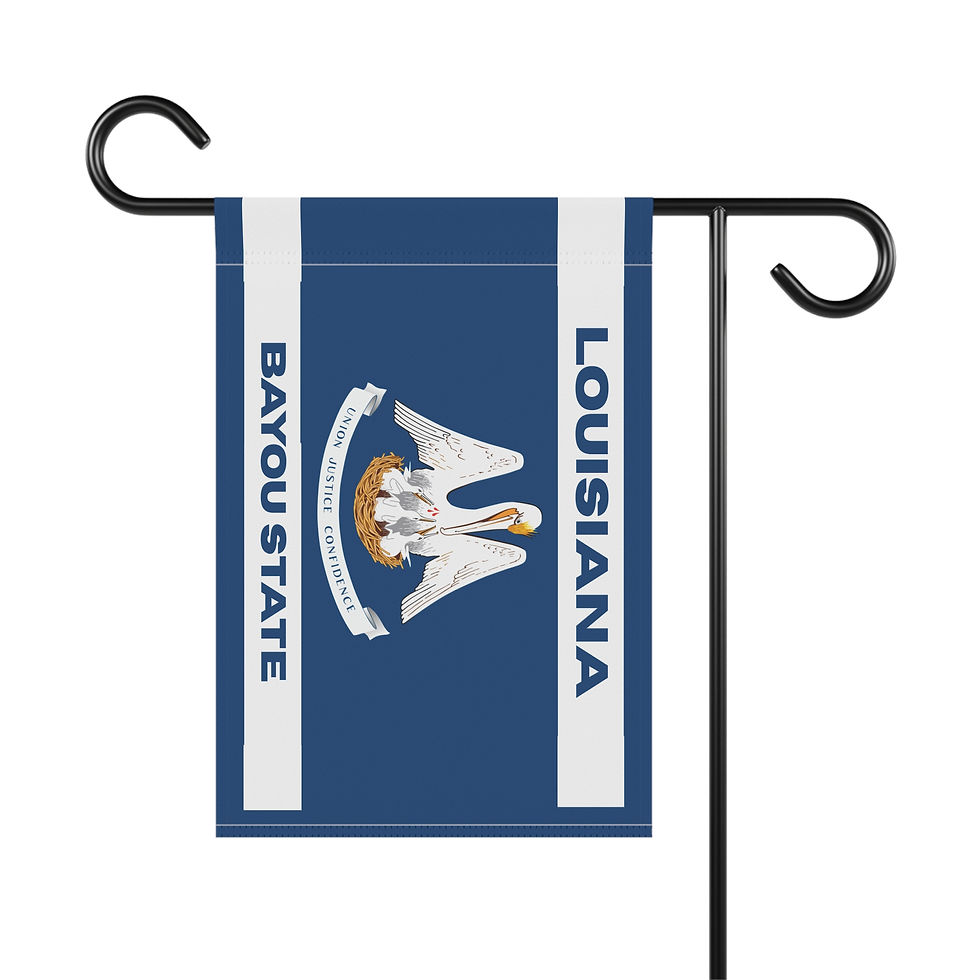 Thumbnail: Louisiana Flag Garden Banner – 'Bayou State' House Flag