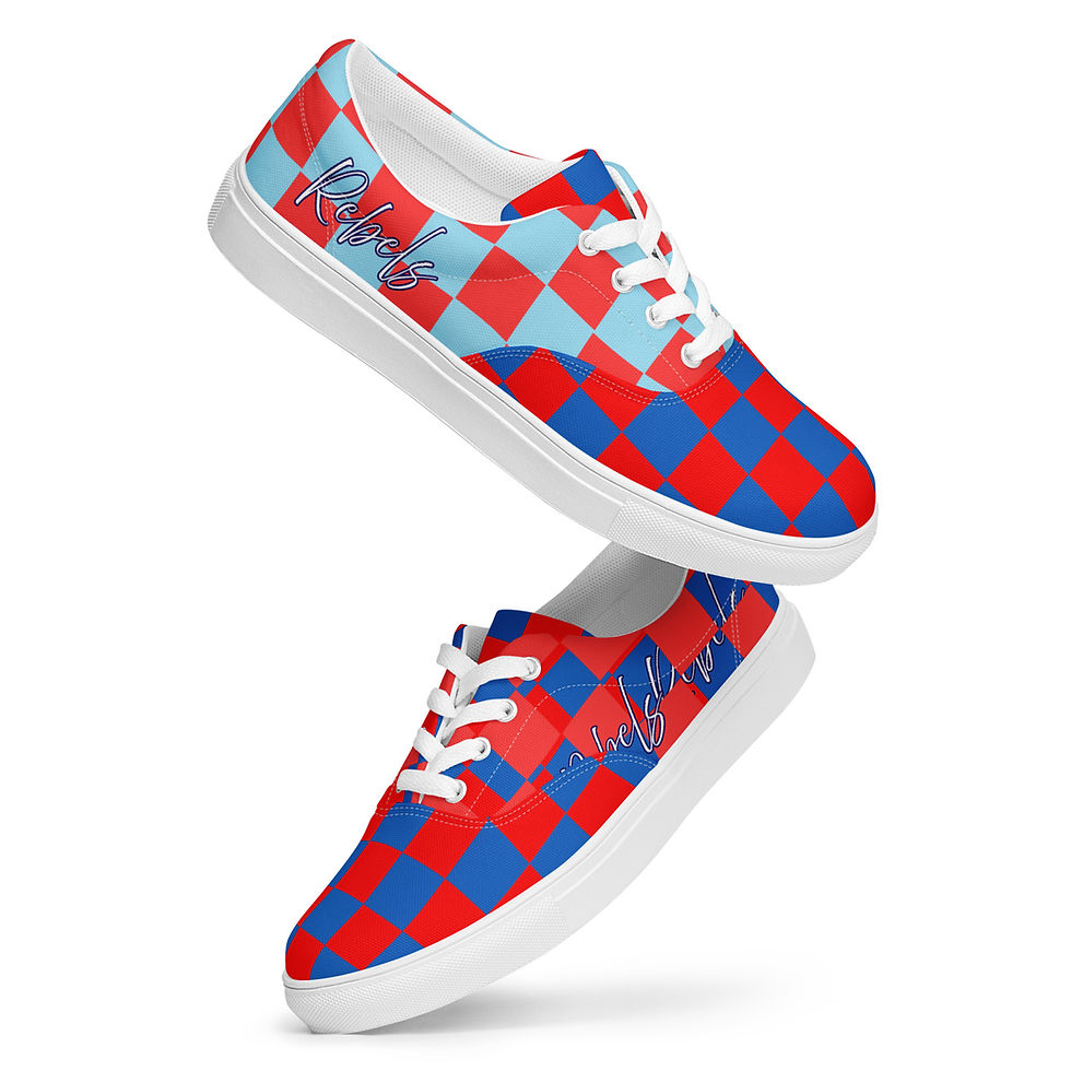 Thumbnail: Bombers Checkerboard Women’s Canvas Shoes