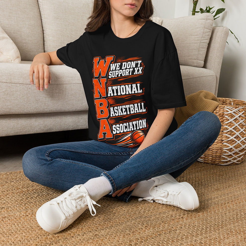 Thumbnail: 'We Don't Support XX' WNBA Vintage Basketball Protest Tee