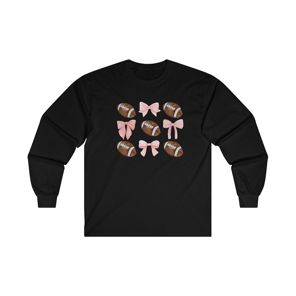 Thumbnail: Cheer Bows Ultra Cotton Long Sleeve Tee