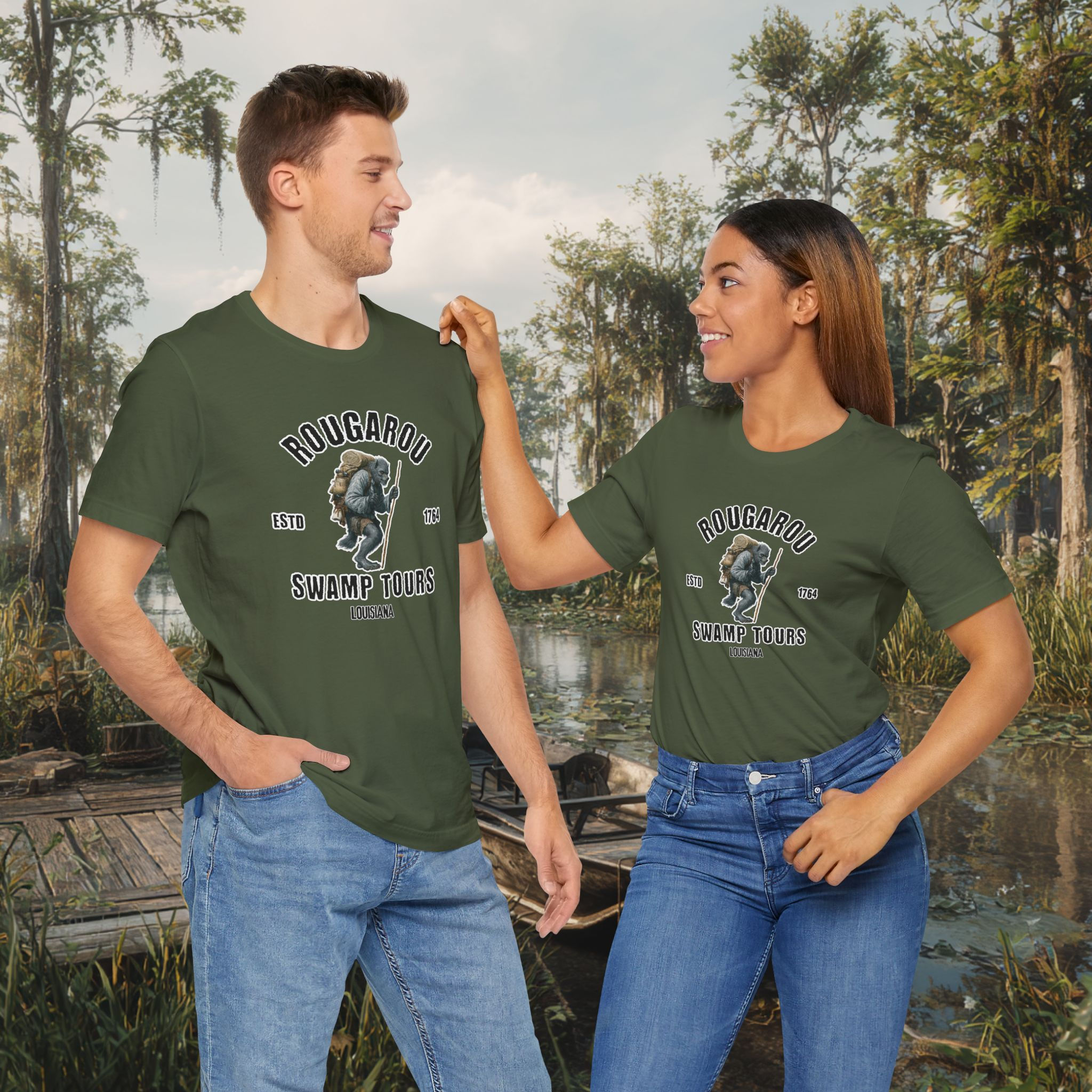 LAWFF Rougarou Swamp Tour Bella Canvas Unisex 