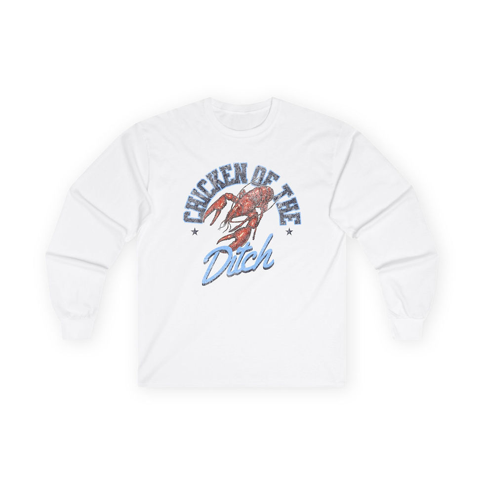Thumbnail: Chicken of the Ditch Unisex Ultra Cotton Long Sleeve Tee