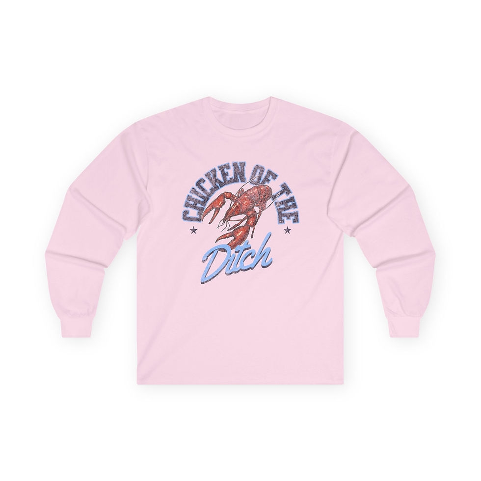 Thumbnail: Chicken of the Ditch Unisex Ultra Cotton Long Sleeve Tee