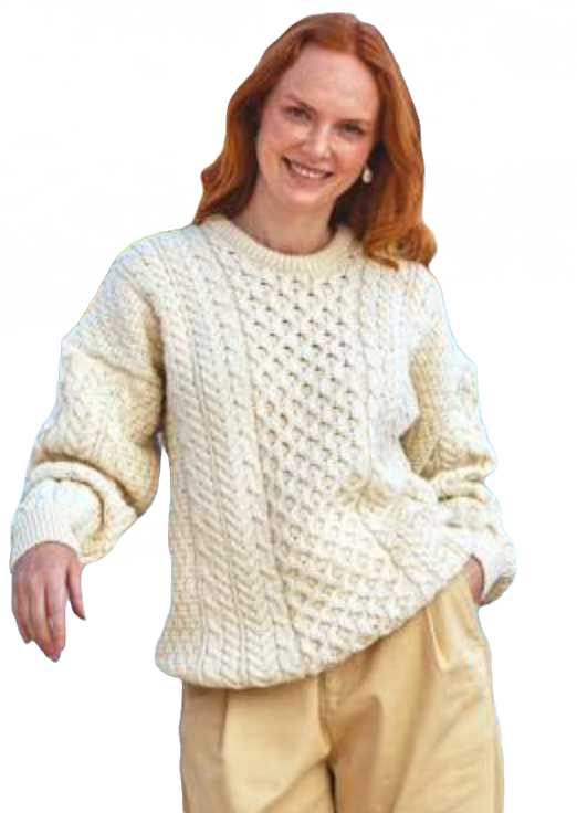 Traditional Aran Fisherman Sweater 2025 fisherman aesthetic