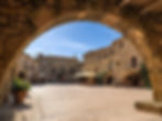 The medieval village of Monells in Catalunya