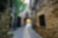 Medieval village of pals in Catalunya