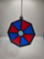 Thumbnail: Stained Glass Effect Ornament