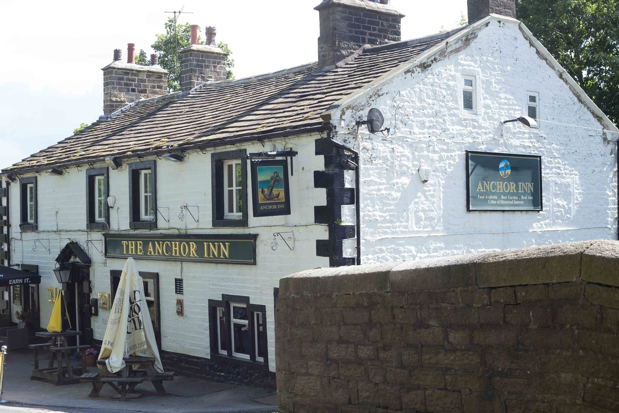 Local Winter Walk Anchor Inn, Salterforth