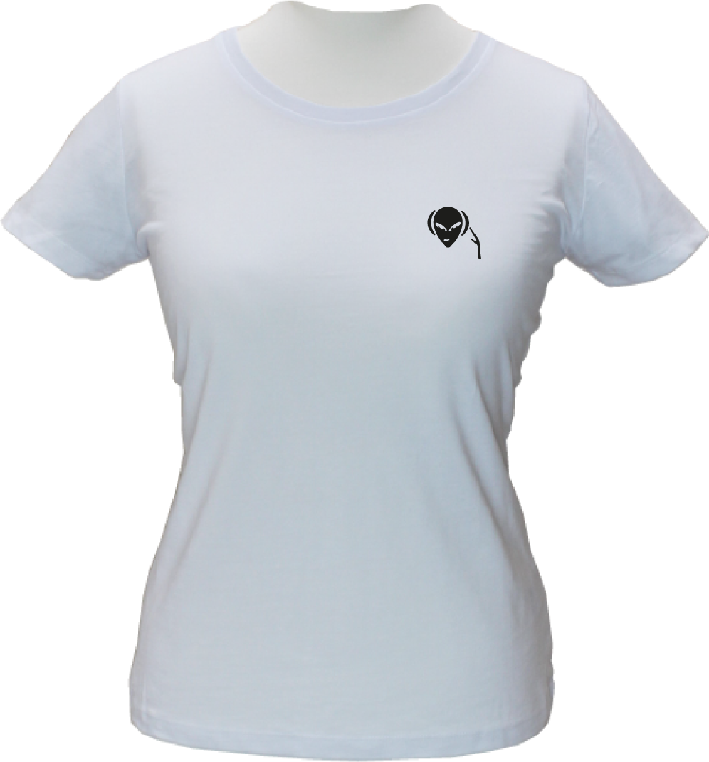 Minimalist T-Shirt - Alien DJ