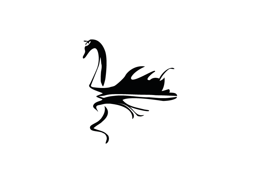 Minimalist Swan