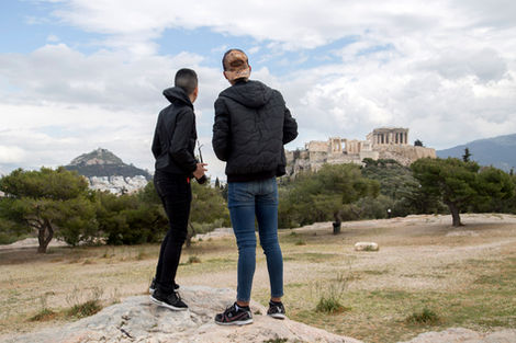 Connection with nature is empowering for young refugees, offering relaxation, joy, and a sense of well-being.