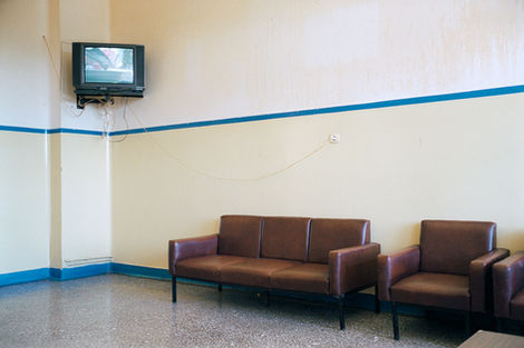 Built in 1947 as a tuberculosis sanatorium, the Makris building, has served as a psychiatric hospital since 1967