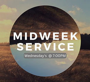 Midweek service time 7pm