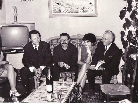 Dans le salon, rue Charles Péguy à Montluçon