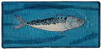 Textile, fish, mackerel