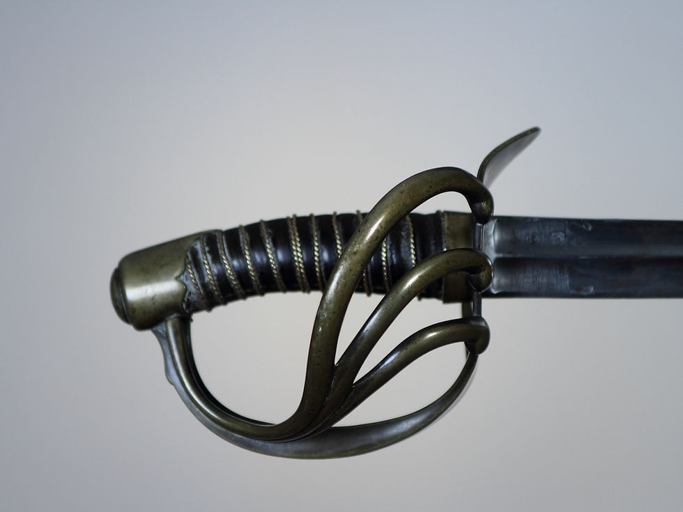 Thumbnail: Napoleonic French Cuirassier's heavy cavalry sabre