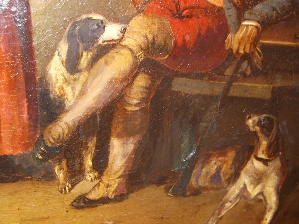 Thumbnail: George Morland c.1791 - "Outside the Inn"