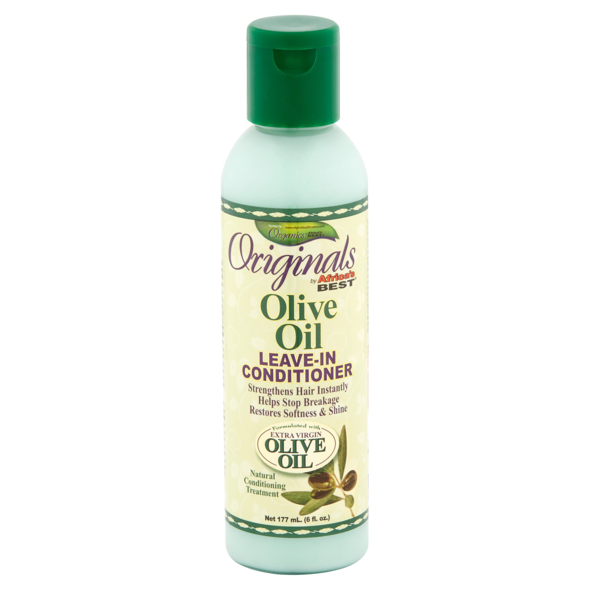 Africa’s Best Organics Originals Olive Oil Leave-In Conditioner, 6 fl oz
