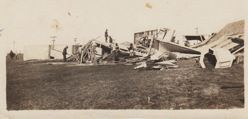 St. John 3rd Church after tornado